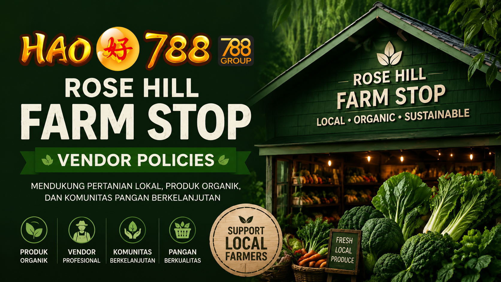 HAO788 Rose Hill Farm Stop Vendor Policies